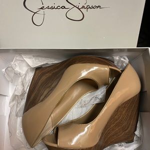 Jessica Simpson wedges